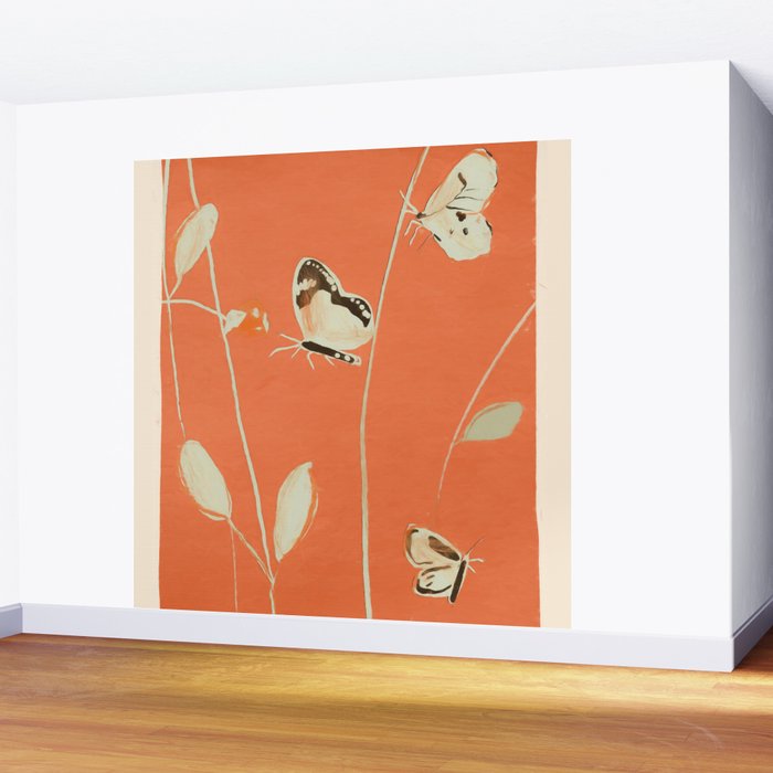 Butterflies 4 Wall Mural Gallery Image 2