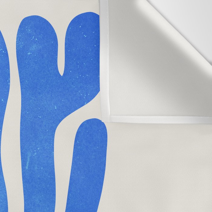 Marseille Blue: Matisse Color Paper Cutouts 03 Wall Tapestry Gallery Image 3