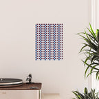 Gingham checker seamless pattern Poster Gallery Image 2