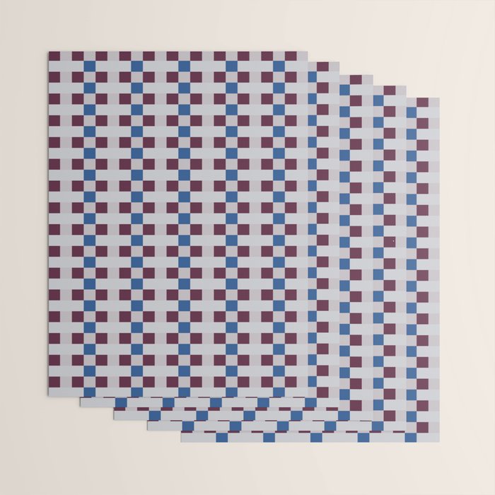 Gingham checker seamless pattern Wrapping Paper Gallery Image 3