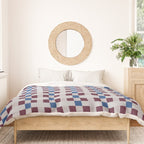 Gingham checker seamless pattern Duvet Cover Gallery Image 3