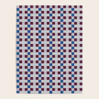 Gingham checker seamless pattern Poster Gallery Image 4