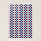 Gingham checker seamless pattern Stationery Card Gallery Image 2