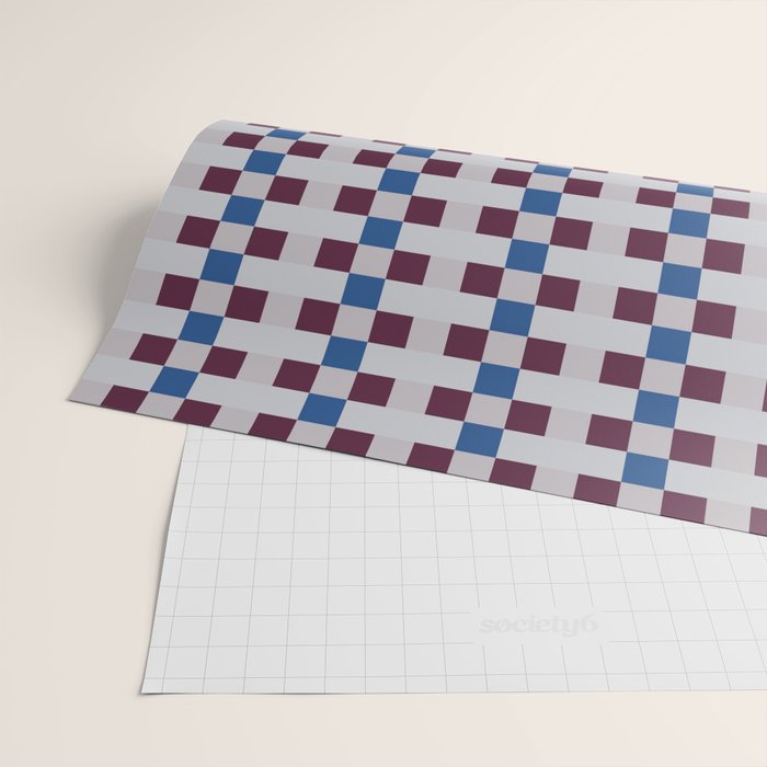 Gingham checker seamless pattern Wrapping Paper Gallery Image 2