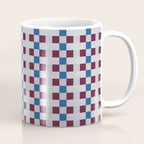 Gingham checker seamless pattern Coffee Mug Gallery Image 1