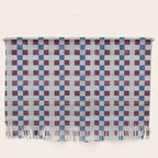 Gingham checker seamless pattern Wall Hanging Gallery Image 1