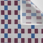 Gingham checker seamless pattern Wall Tapestry Gallery Image 3