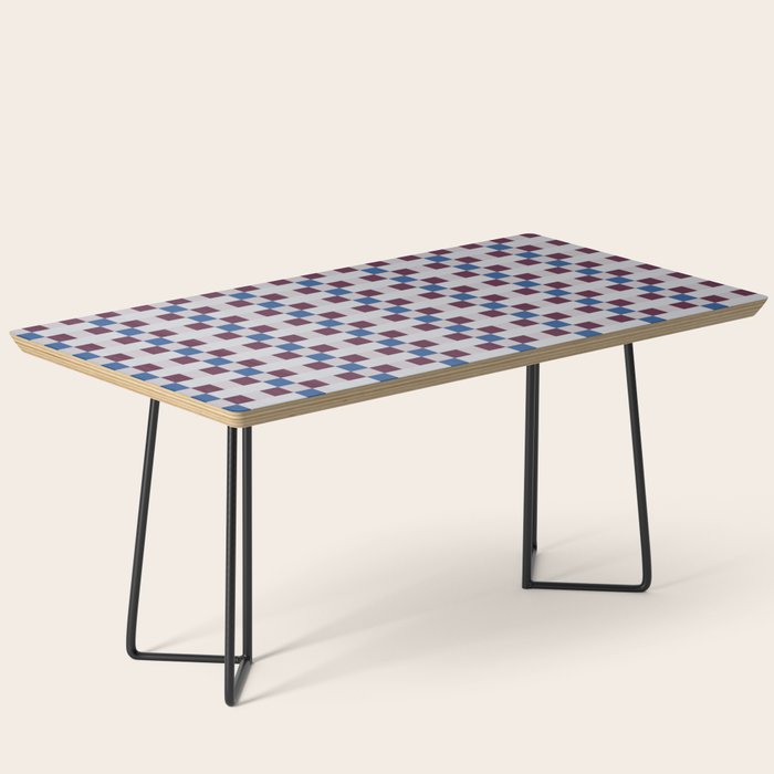 Gingham checker seamless pattern Coffee Table Gallery Image 1