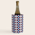 Gingham checker seamless pattern Wine Chiller Gallery Image 3