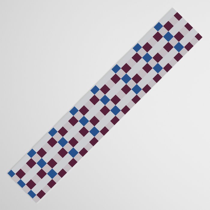 Gingham checker seamless pattern Table Runner Gallery Image 3