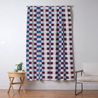 Gingham checker seamless pattern Window Curtain Gallery Image 5