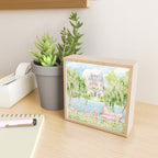 Wild flower meadow picnic in the French countryside Mini Art Print Gallery Image 2