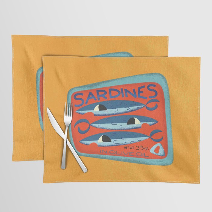 Sardines Placemat Gallery Image 1