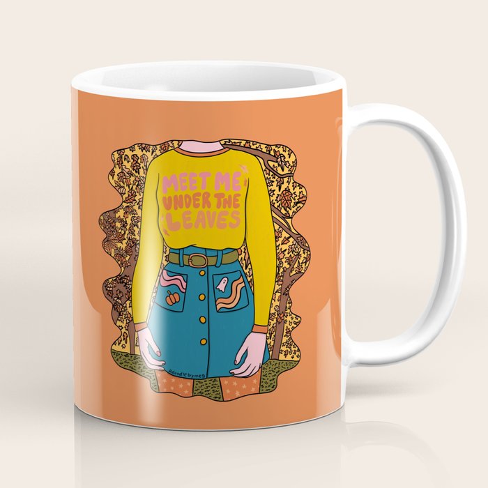 Meet Me Under the Leaves Coffee Mug Gallery Image 1