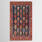 Bijar Kurdish Northwest Persian Rug Print Tablecloth Gallery Image 2