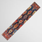 Bijar Kurdish Northwest Persian Rug Print Table Runner Gallery Image 3