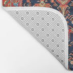Bijar Kurdish Northwest Persian Rug Print Bath Mat Gallery Image 2