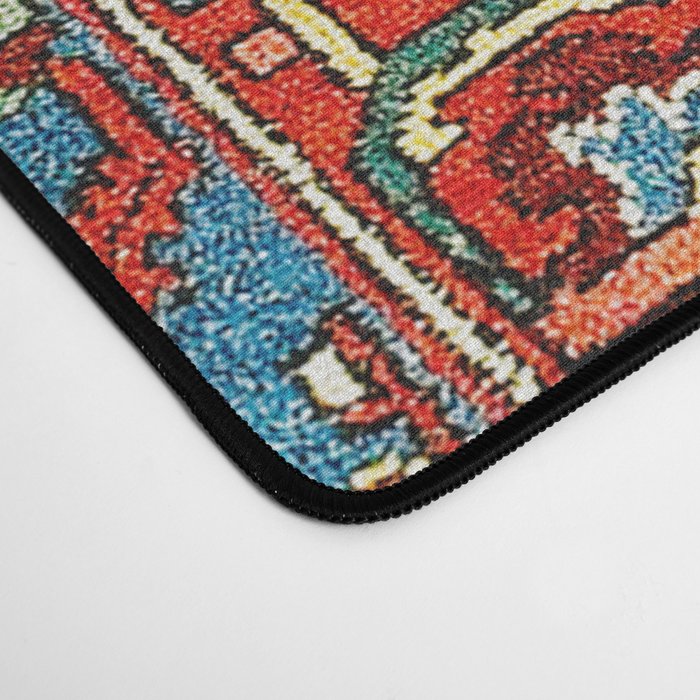 Bijar Kurdish Northwest Persian Rug Print Desk Mat Gallery Image 4