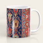Bijar Kurdish Northwest Persian Rug Print Coffee Mug Gallery Image 1