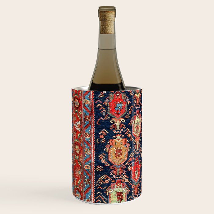 Bijar Kurdish Northwest Persian Rug Print Wine Chiller Gallery Image 2