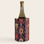 Bijar Kurdish Northwest Persian Rug Print Wine Chiller Gallery Image 3