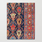 Bijar Kurdish Northwest Persian Rug Print Notebook Gallery Image 4