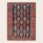 Bijar Kurdish Northwest Persian Rug Print Poster Gallery Image 4