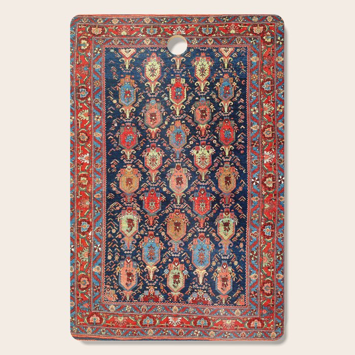 Bijar Kurdish Northwest Persian Rug Print Cutting Board Gallery Image 1