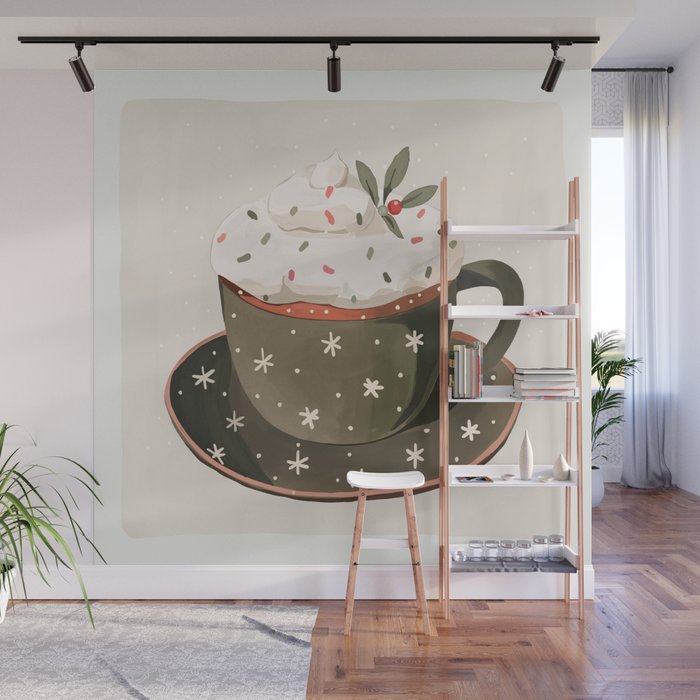 Cozy Mug Wall Mural Gallery Image 1