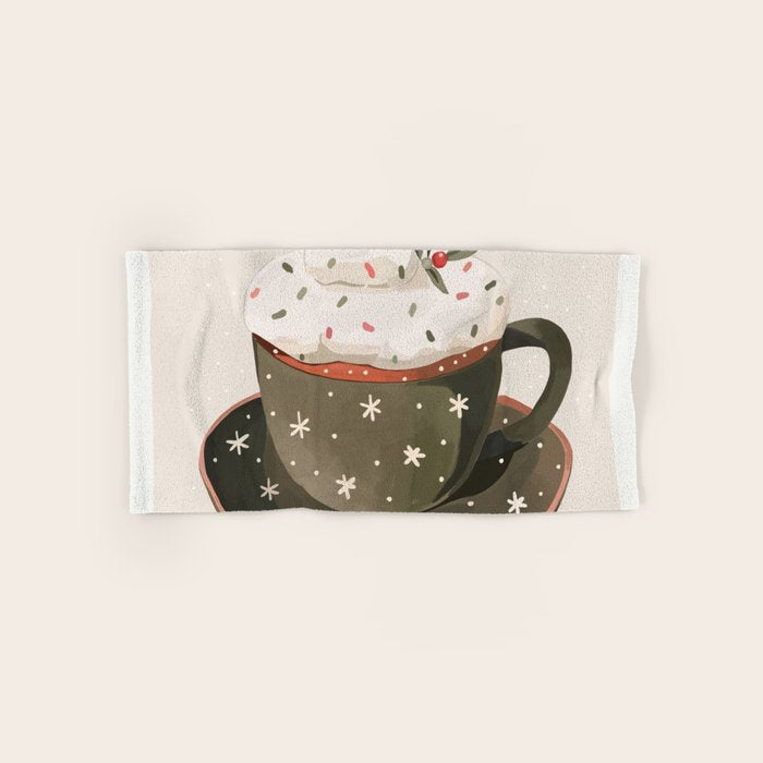 Cozy Mug Bath Towel Gallery Image 1