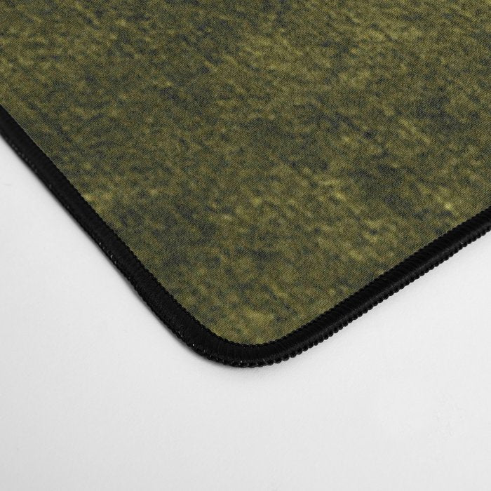 olive green velvet Desk Mat Gallery Image 4