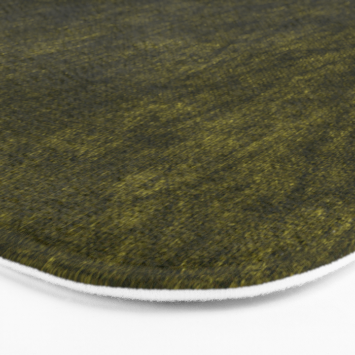 olive green velvet Bath Mat Gallery Image 3