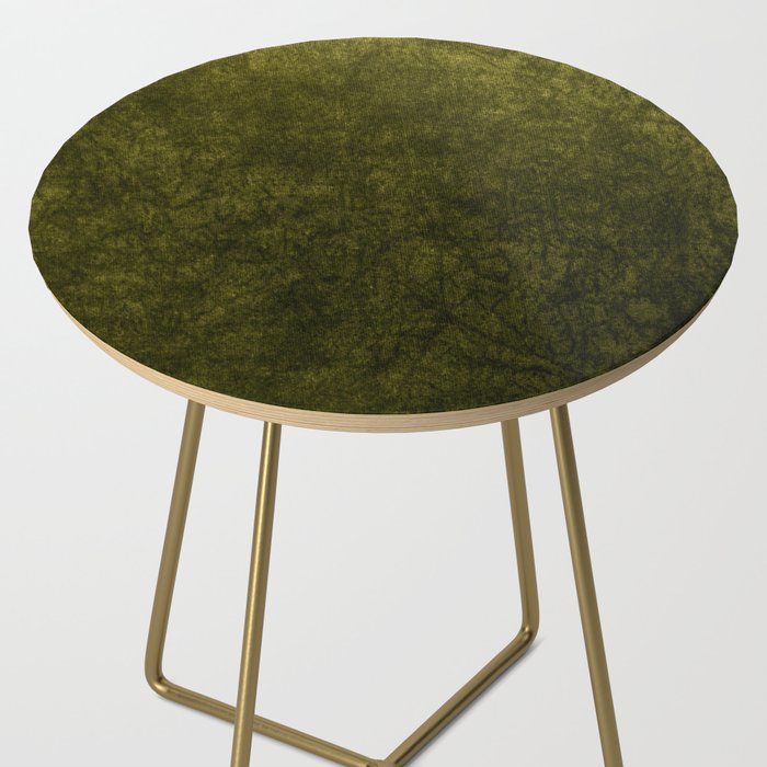 olive green velvet Side Table Gallery Image 2