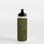 olive green velvet Water Bottle Gallery Image 3
