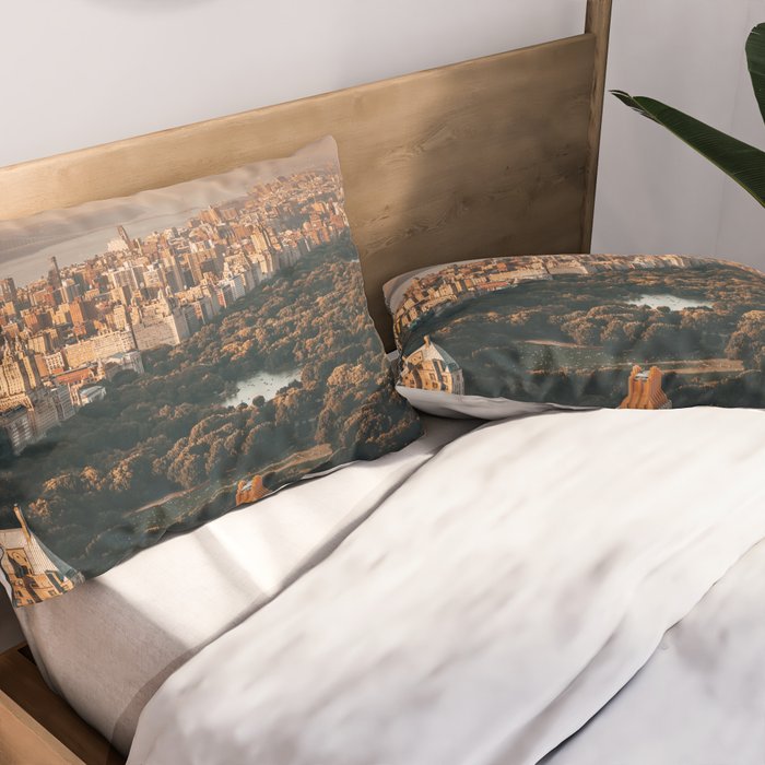 New York City Central Park Pillow Sham Gallery Image 2