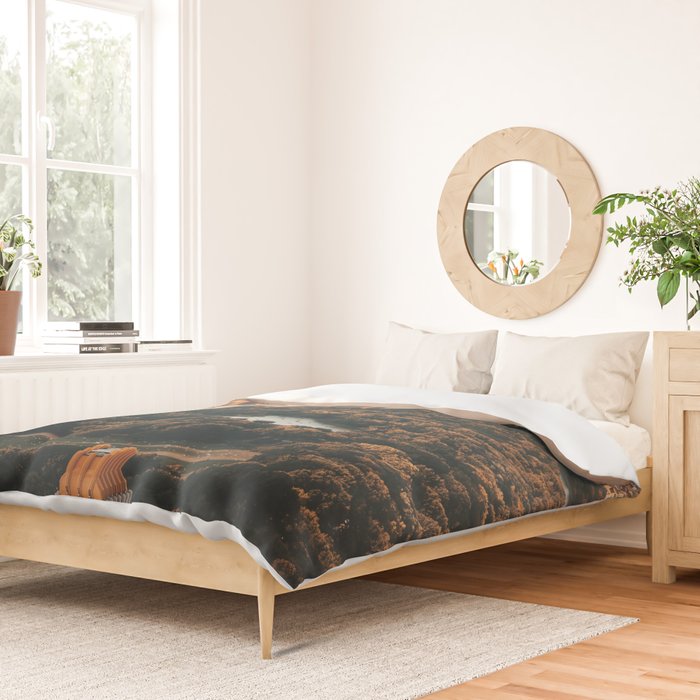 New York City Central Park Duvet Cover Gallery Image 2