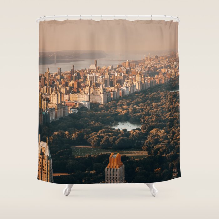 New York City Central Park Shower Curtain Gallery Image 1