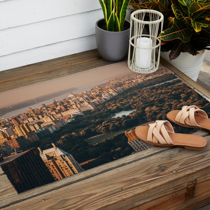 New York City Central Park Outdoor Rug Gallery Image 2