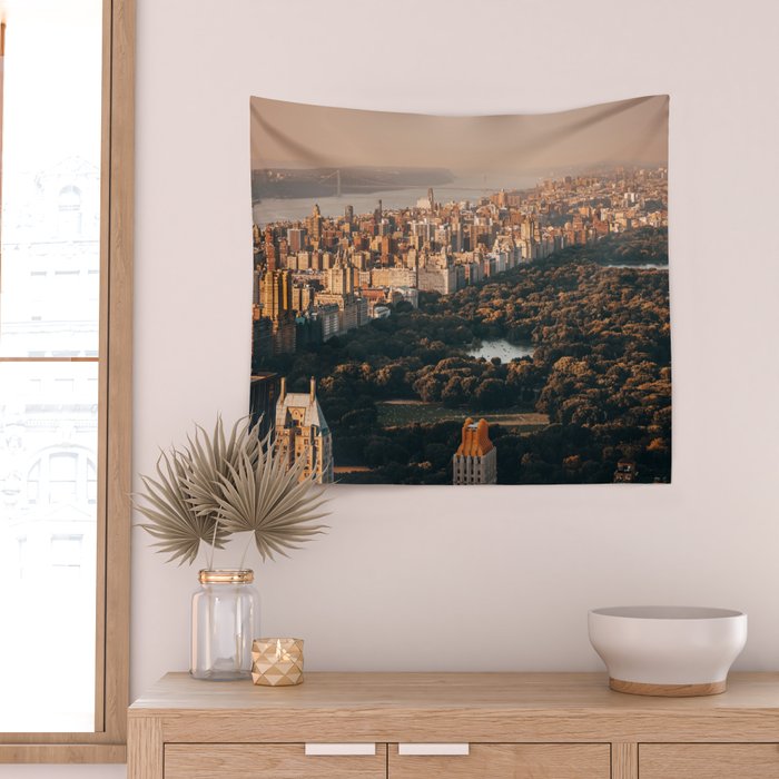 New York City Central Park Wall Tapestry Gallery Image 2