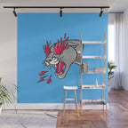 Panther Flame Wall Mural Gallery Image 1