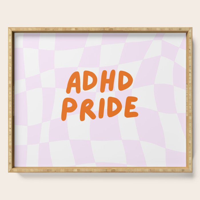 ADHD Pride Serving Tray Gallery Image 1