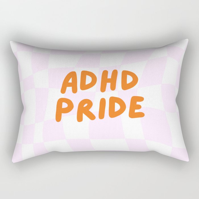 ADHD Pride Rectangular Pillow Gallery Image 2