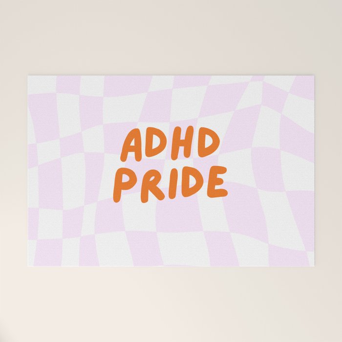 ADHD Pride Welcome Mat Gallery Image 1
