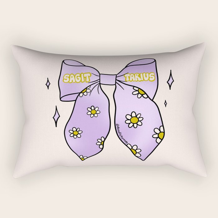 Sagittarius Bow Rectangular Pillow