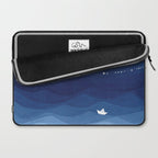 Garland of Stars IV, night sky Laptop Sleeve Gallery Image 2