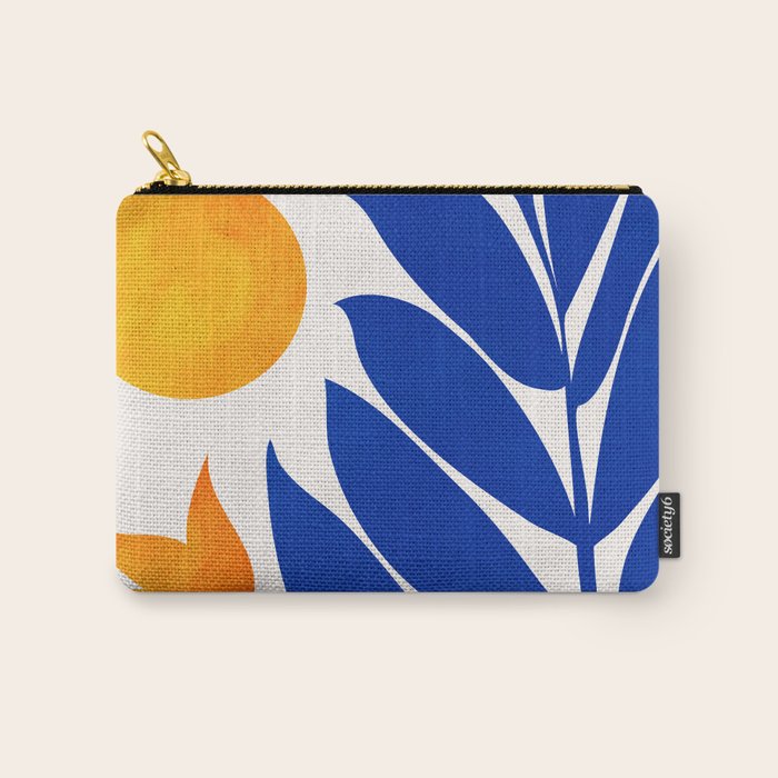 Indigo Garden Sunset Carry All Pouch Gallery Image 1