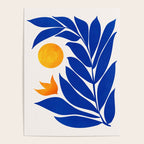 Indigo Garden Sunset Poster Gallery Image 4