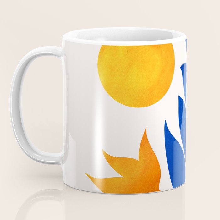 Indigo Garden Sunset Coffee Mug Gallery Image 3
