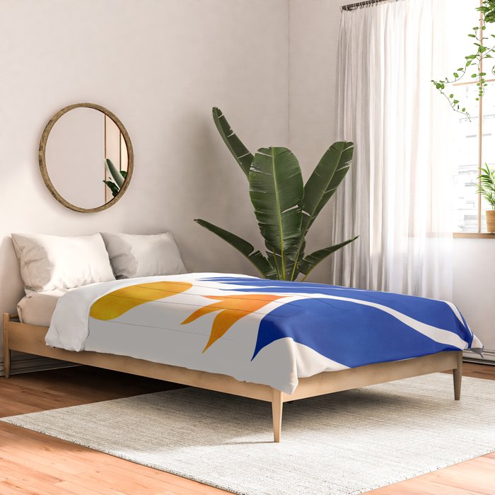 Indigo Garden Sunset Comforter Gallery Image 2