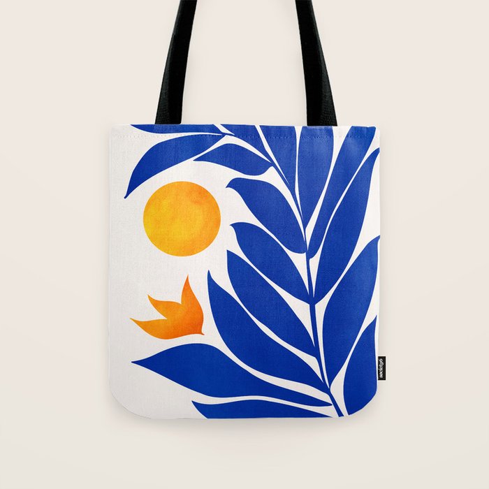 Indigo Garden Sunset Tote Bag Gallery Image 1
